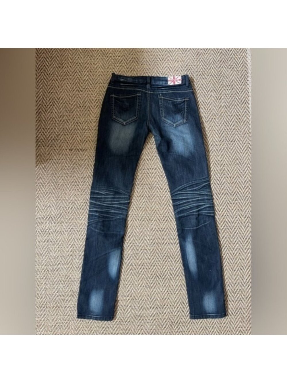Distressed Denim Jeans by Machine Size 5